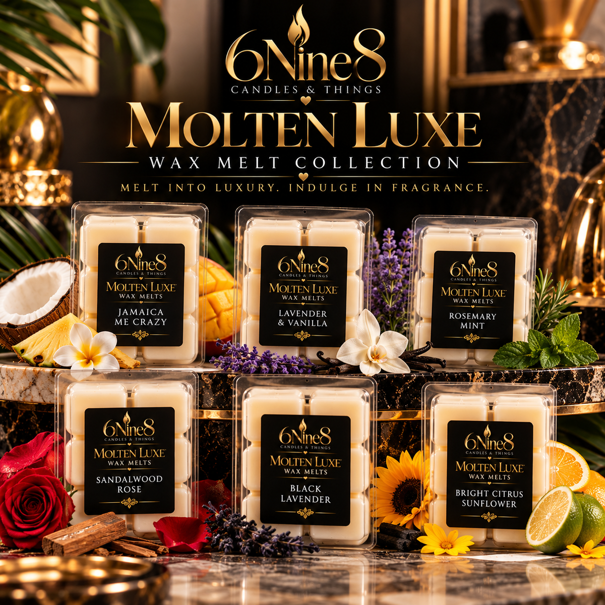 Molten Luxe Wax Melt Collection
