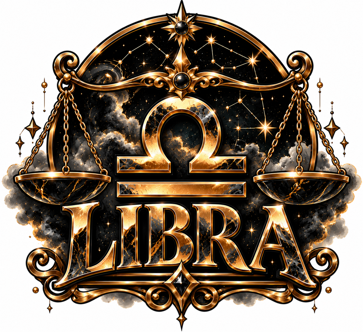 Libra Hoodie 6Nine8 Candles&Things