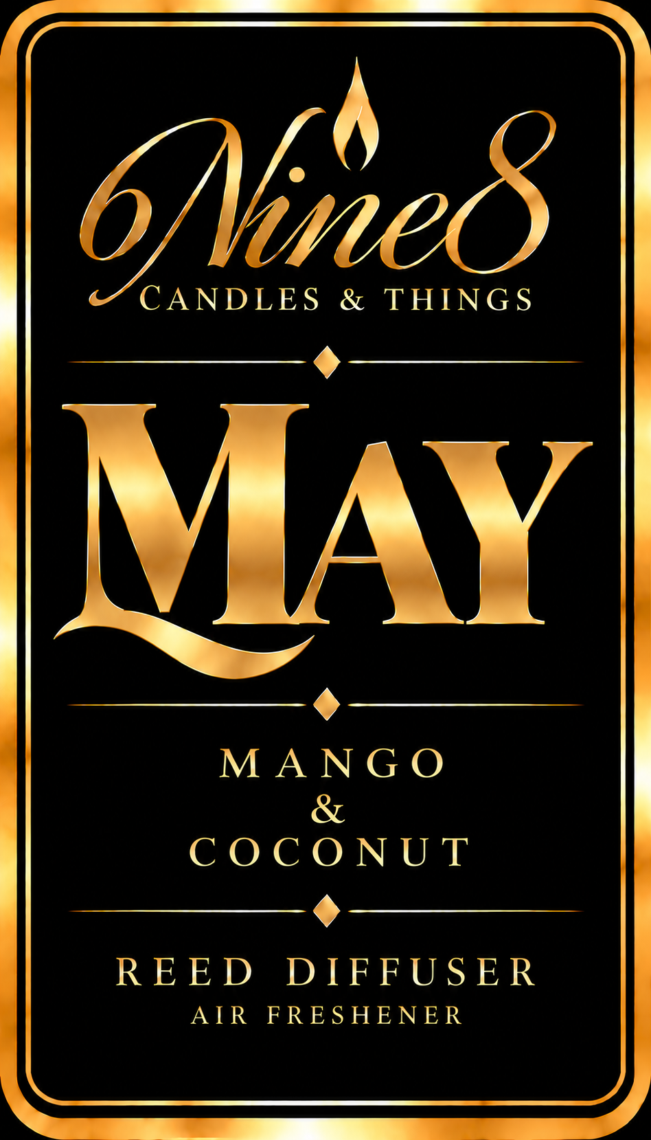 Opulent Aura 6Nine8 Candles&Things