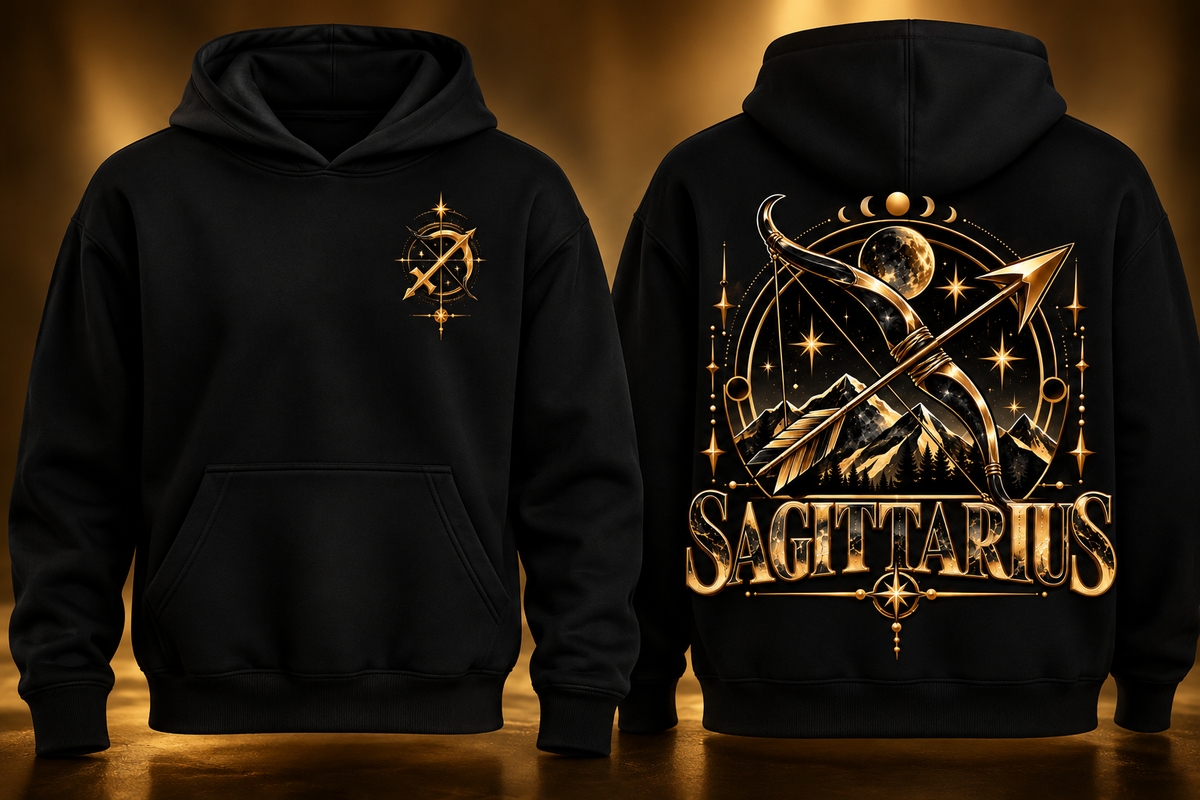 Sagittarius Hoodie 6Nine8 Candles&Things