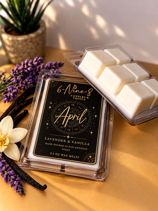 April Wax Melt 6Nine8 Candles&Things