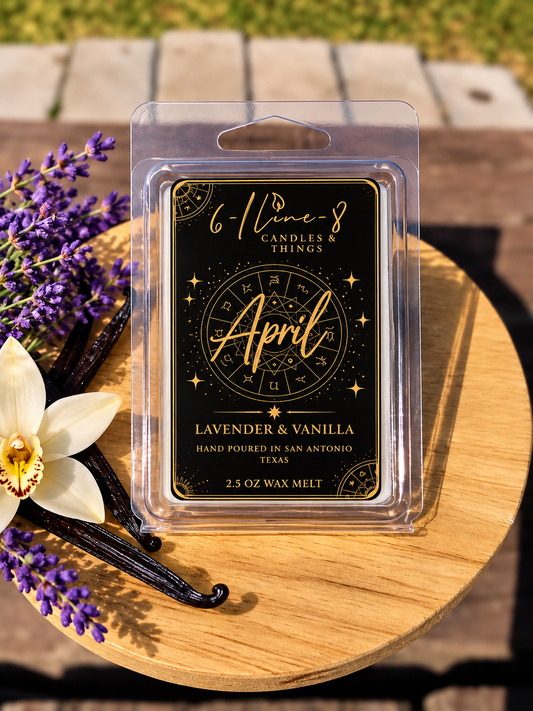 April Wax Melt 6Nine8 Candles&Things